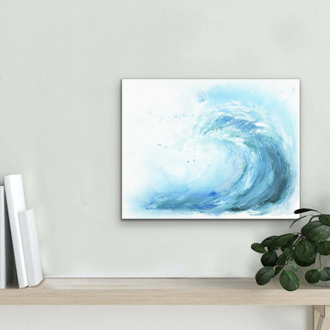 "Ocean Beat" an Original Acrylic Painting on Canvas (14"x11") - Shop Motif