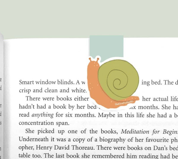 Snail Magnetic Bookmark