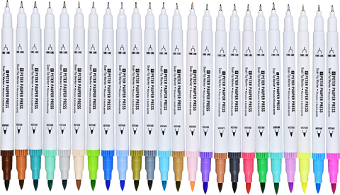 Studio Series Dual-Tip Pastel Markers (Set of 24)