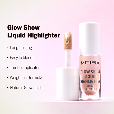 Glow Show Liquid Highlighter (005, Rosé Royal)