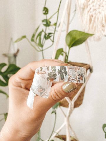 House Plant Washi Tape