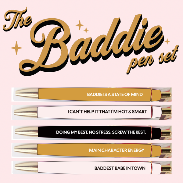 FUN CLUB - The Baddie Pen Set