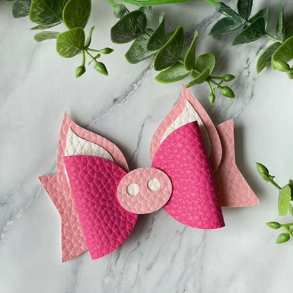 Piggy Novelty Bow