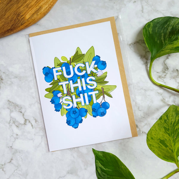 Fuck This Shit 5x7" Greeting Card