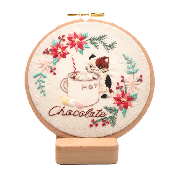 DIY Embroidery Kit (Hot Chocolate)