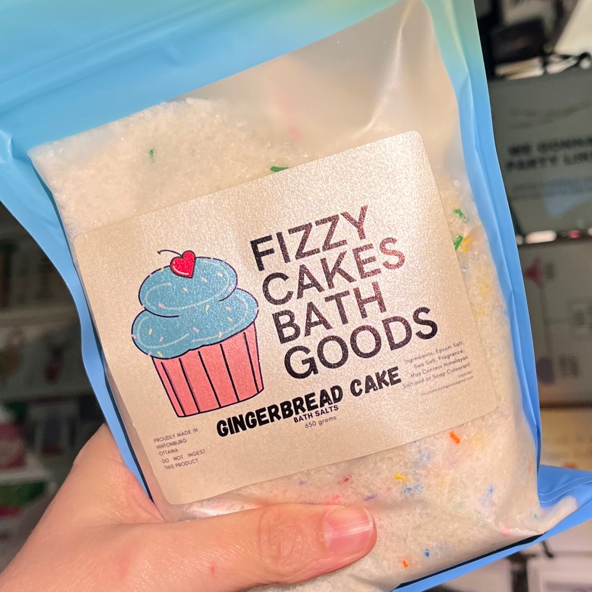 Fizzy Cakes Bath Salts