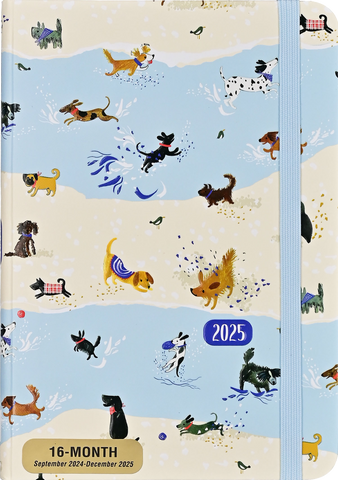 2025 Playful Pups Weekly Planner