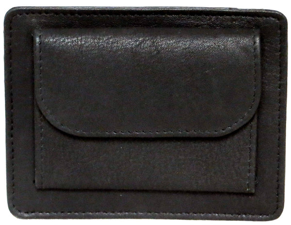 Genuine Leather Cowhide Leather Slim Card Wallet