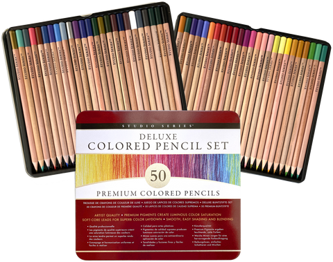 Studio Series Deluxe Colored Pencil Set (Set of 50)