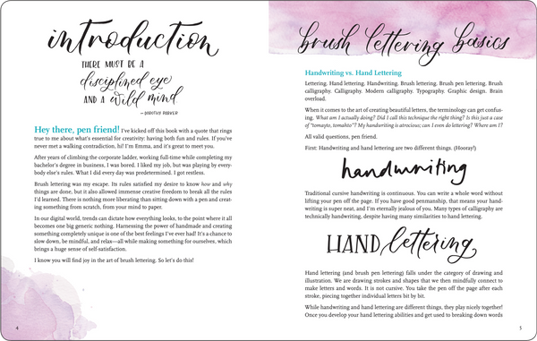 Brush Lettering from A to Z