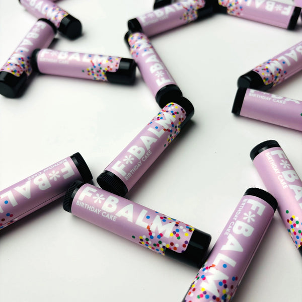 Birthday Cake Flavoured Lip Balm