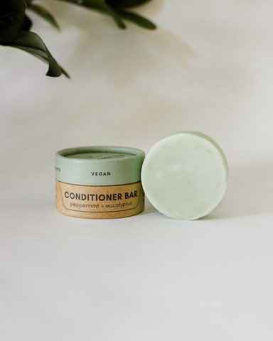 Conditioner Bar | Peppermint + Eucalyptus | Travel Container