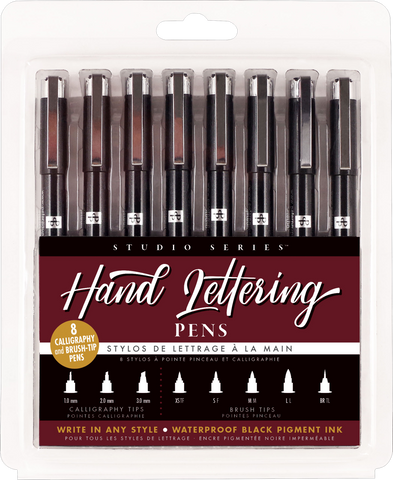 Studio Series Hand Lettering Pens (set of 8)