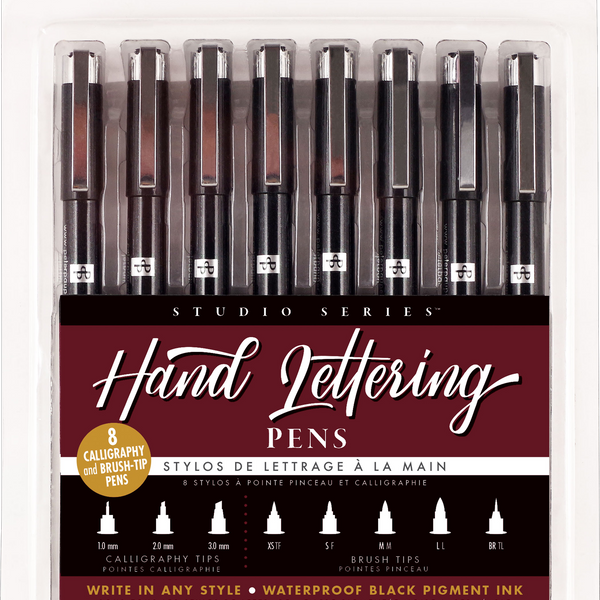 Studio Series Hand Lettering Pens (set of 8)