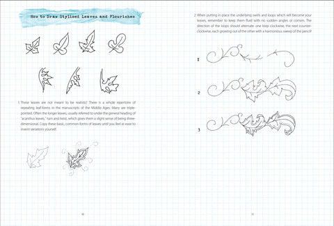 Illuminated Letters Sketchbook