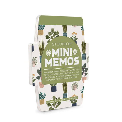 Plant Lover Mini Memo with Stickers