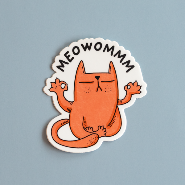 Meowommm Vinyl Sticker