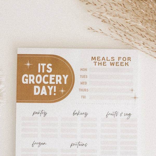 Grocery/Meal Planner Notepad