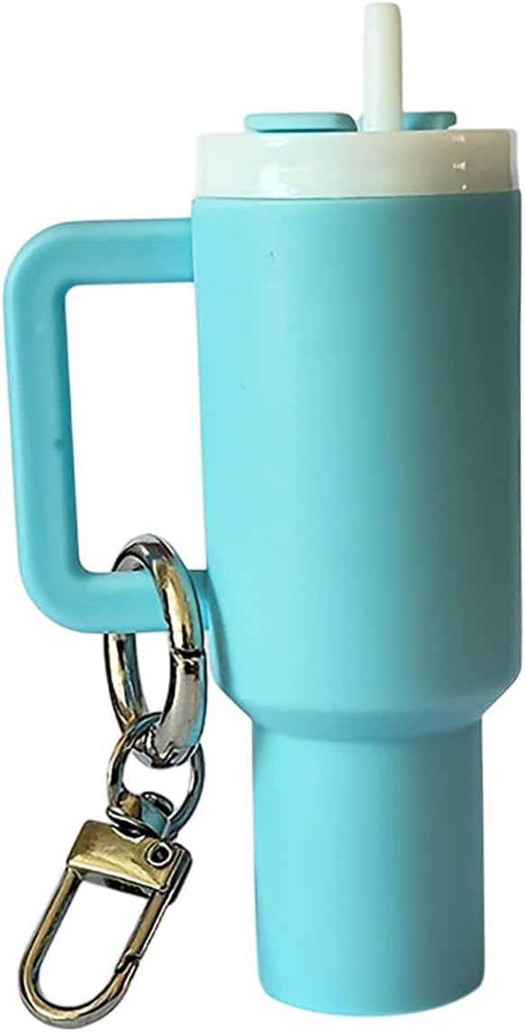 Travel Mug Key Chain/ Lip Balm Holder