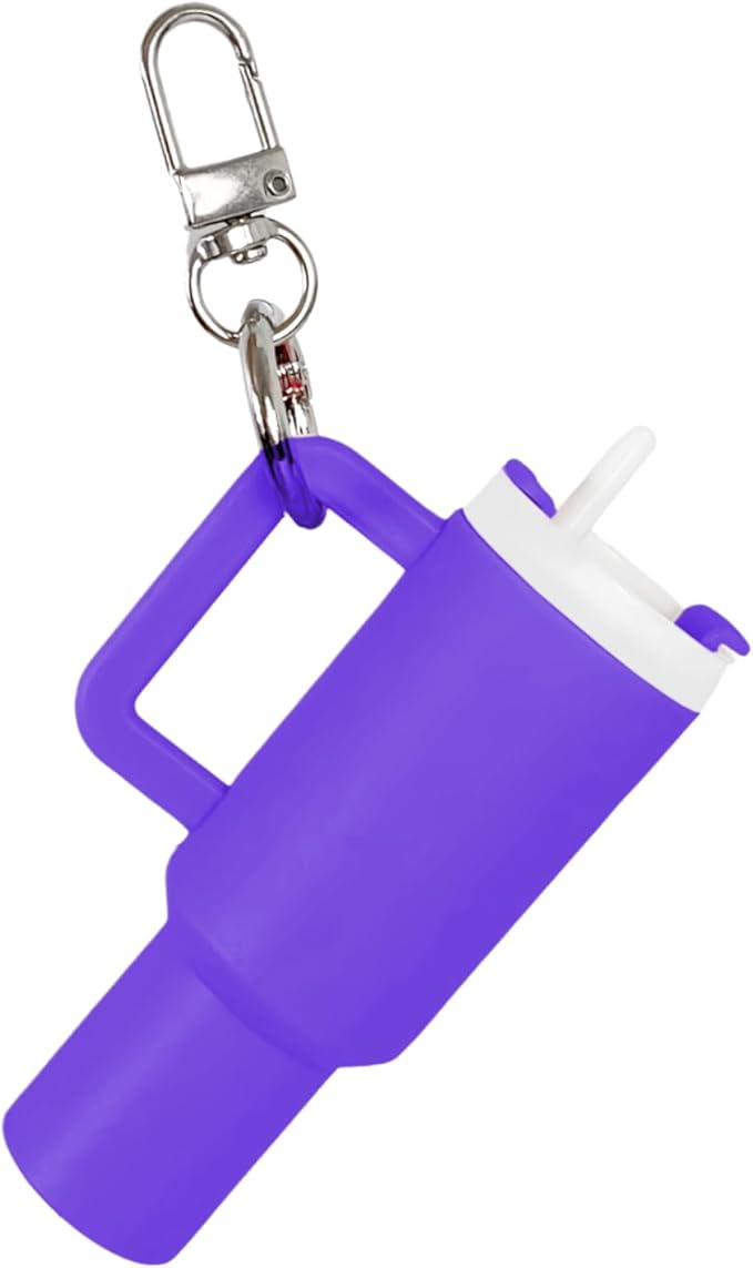 Travel Mug Key Chain/ Lip Balm Holder