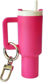 Travel Mug Key Chain/ Lip Balm Holder 