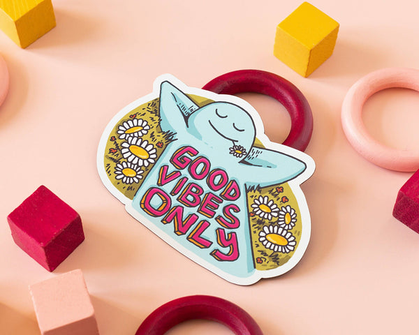 Good Vibes Only Vinyl Sticker