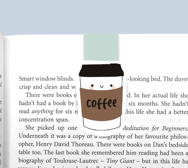 Coffee Magnetic Bookmark