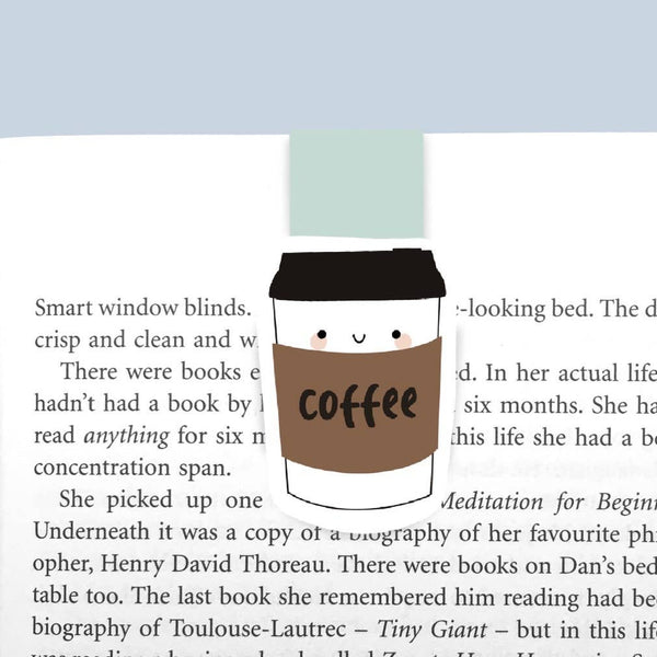 Coffee Magnetic Bookmark