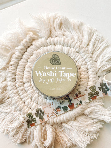 House Plant Washi Tape