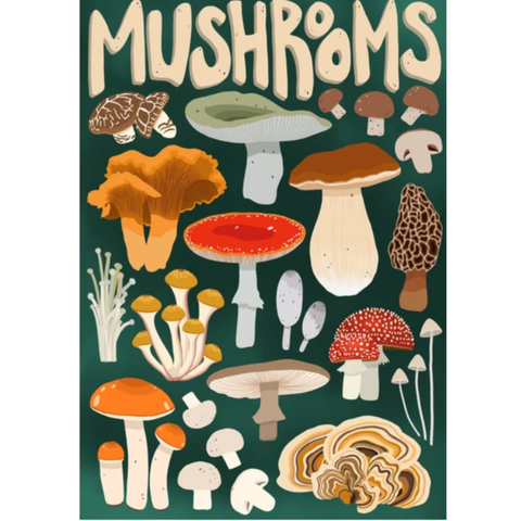 Mushroom Forager 1000-Piece Puzzle | Designed in BC Canada