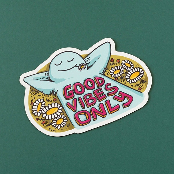 Good Vibes Only Vinyl Sticker