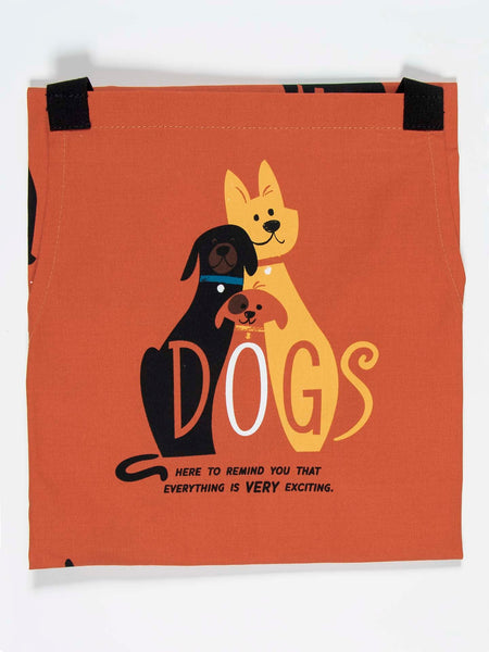 DOGS. Here To Remind You That Everything is VERY Exciting Apron