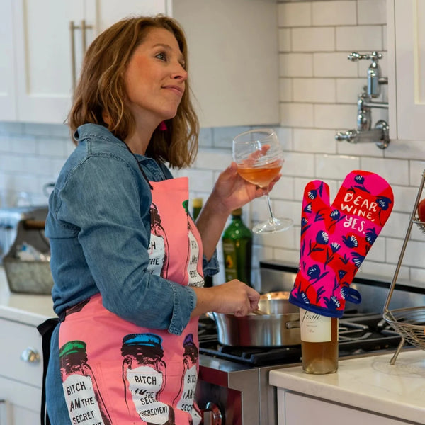 Dear Wine, Yes. Oven Mitt