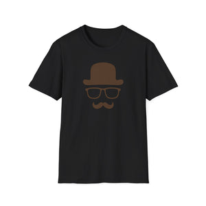 Man with Glasses Softstyle T-Shirt 