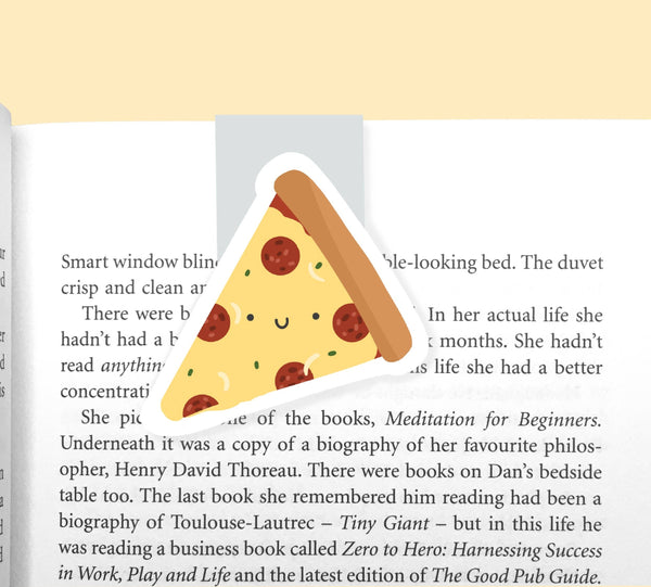 Pizza Magnetic Bookmark