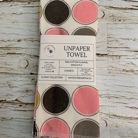 70s Circles- Unpaper Towels - Shop Motif