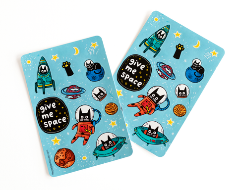 Give Me Space Sticker Sheet