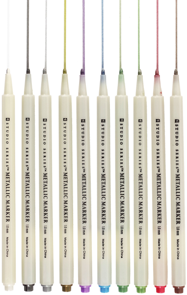 Studio Series Metallic Markers (set of 10)