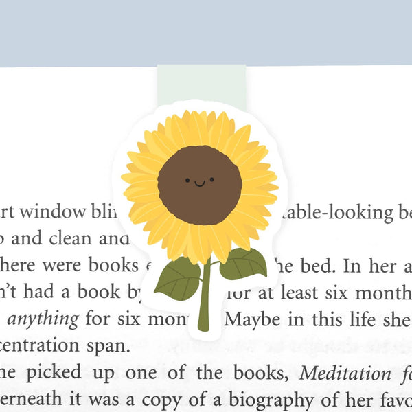 Sunflower Magnetic Bookmark