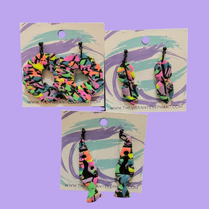 90's Style Dangle Earrings - Shop Motif 