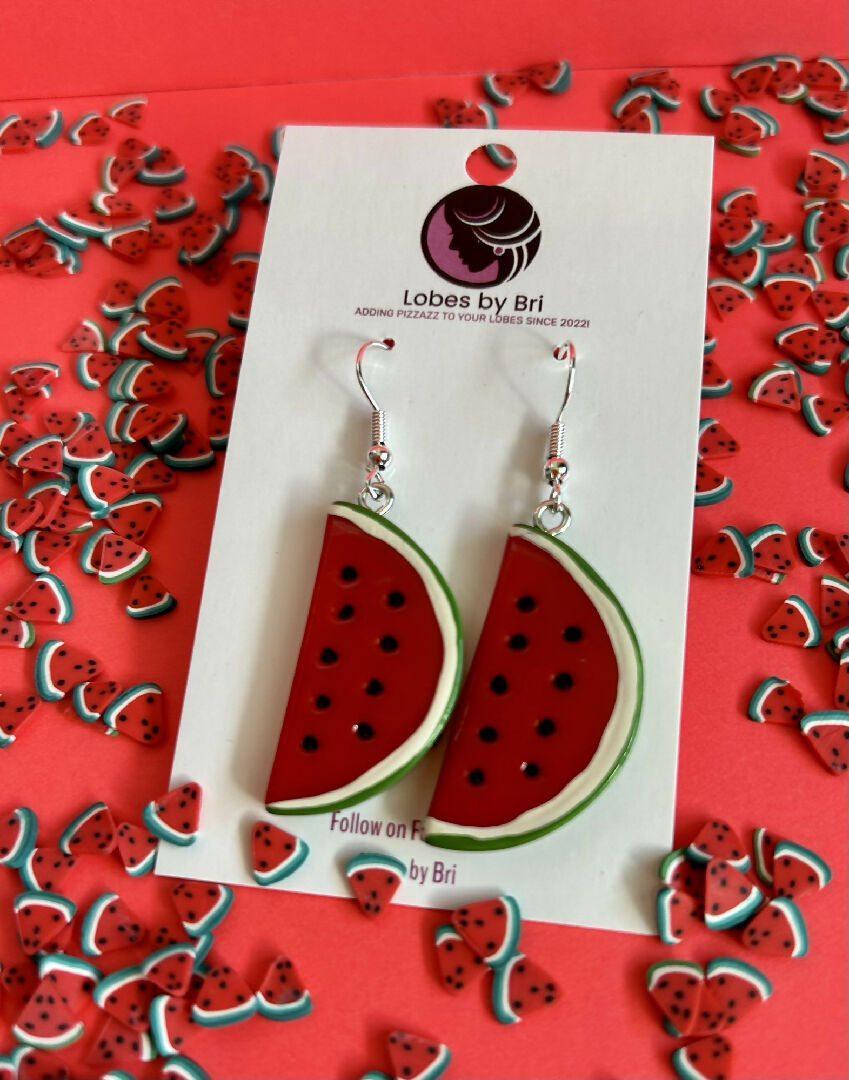 Fruit Salad - Fruit Dangle + Stud Earrings