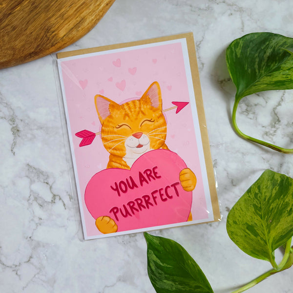 You Are Purrrfect 5x7