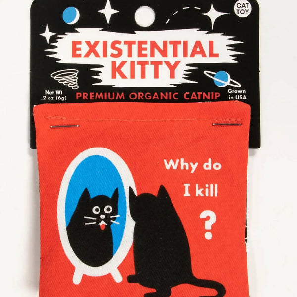 EXISTENTIAL KITTY CATNIP TOY