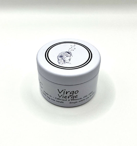 Virgo Zodiac Candle 2oz