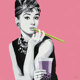 Audrey's First Bubble Tea art print (2 sizes) 