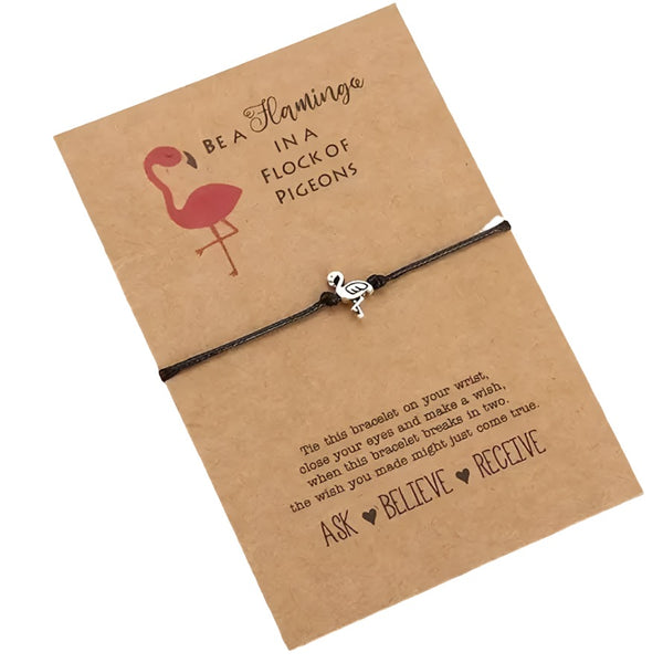 Flamingo Wish Bracelet