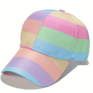 Stripe Baseball Hat 