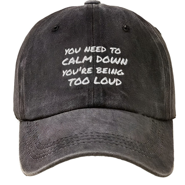 You Need To Calm Down Hat