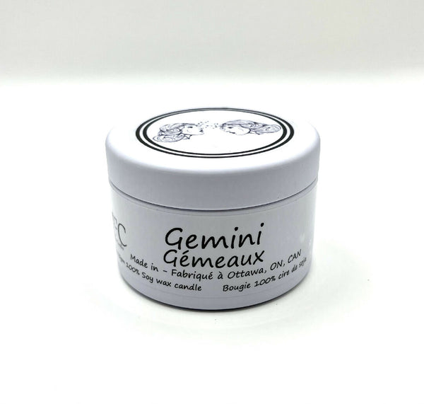 Gemini Zodiac Candle 2oz