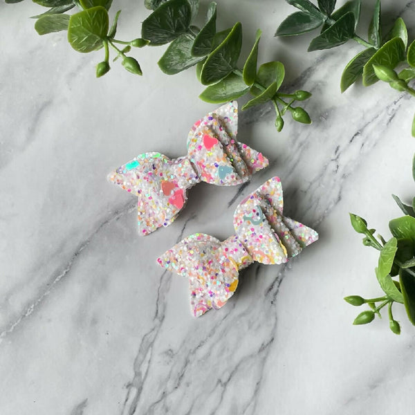 Multicoloured Heart Confetti - Minis